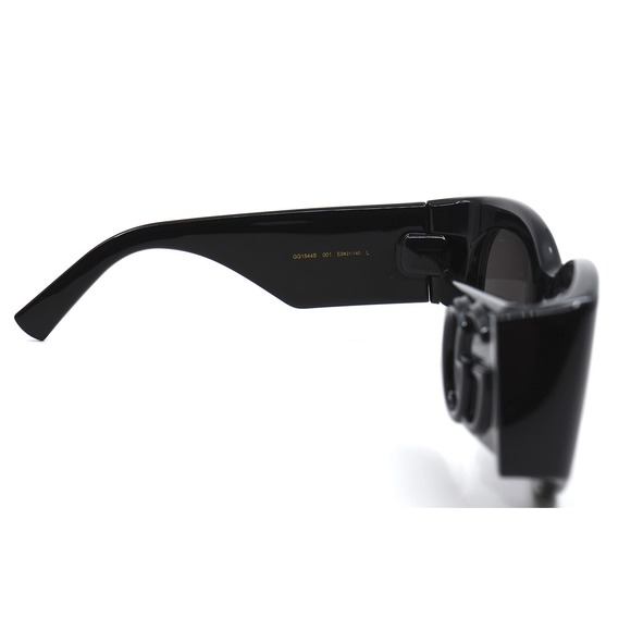 GUCCI GG1544S 001 BLACK GREY WOMEN'S AUTHENTIC SUNGLASSES - Picture 8 of 10